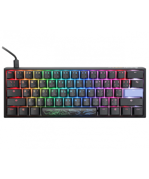 Ducky One 3 Mini - Arabic - Red Switch - Black