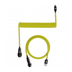 Fantech AC701 Coiled Cable - Sunshine Yellow