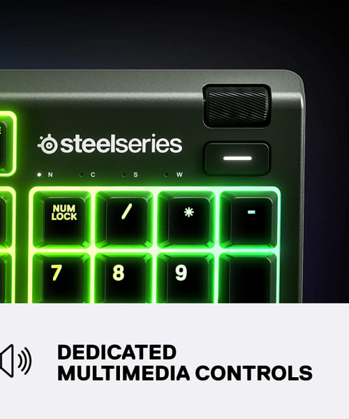SteelSeries Apex 3 RGB Gaming Keyboard
